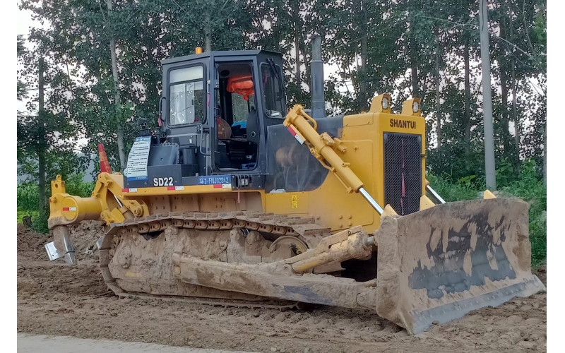 山推推土機租賃的臨滕高速公路山東路橋